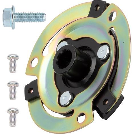 Climatisation compresseur réparation plaque fix Kit, Plaque de Moyeu d'embrayage Compresseur Voiture A/C avec vis 5N0820803 Delphi pour A1 A3 A4 TT Skoda Seat Je-tta Golf Tou-ran Pa-ssat (1/5)