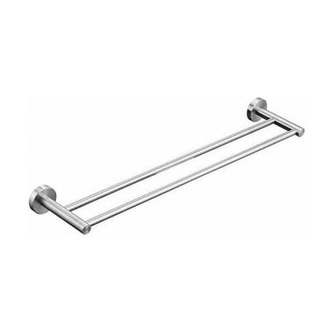 50cm Double Towel Bars Wall Mount SUS 304 Stainless Steel Brushed,50cm Bath Towel Holder (1/5)