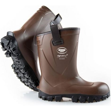 Botte Fourrée Riglite Marron/noir Pointure 41 - Delta Plus (1/3)