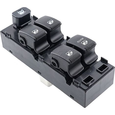 Interrupteur de commande de levage en verre, interrupteur de fenêtre électrique adapté aux accessoires de voiture modernes (1/4)
