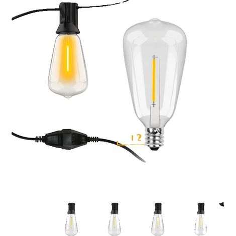 LED-Lichterkette, wasserdichtes Design, verbindbares Feature, 30M ( 1 Pack 30M), EU-Stecker-b (1/2)