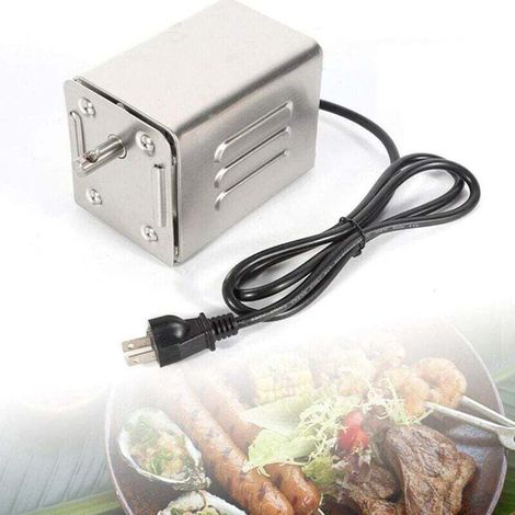 SP-S40 Rotisserie Motor for 30KG Stainless Steel Barbecue Grill Roaster, Electric Motor for Chicken, Goat, BBQ, Spit, Rotisserie Accessories, Outdoor Barbecue (1/4)