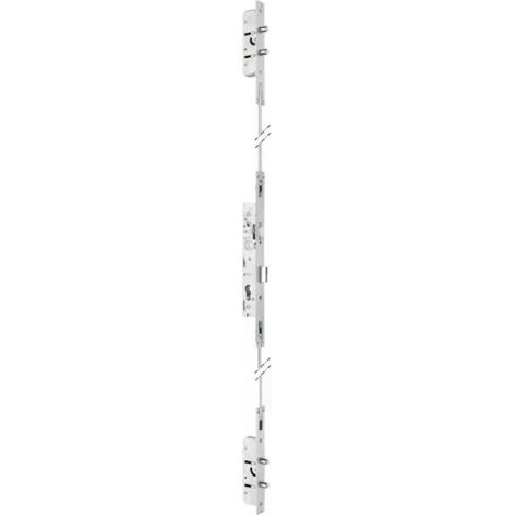 Stremler 6274.45.0 Cerradura de 3 puntos para marcos de acero - cerrojo y cerrojo de rodillo - eje del cerrojo 30 mm