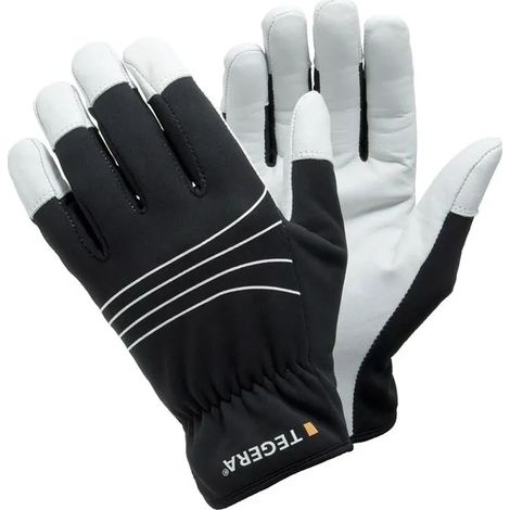 Gants de travail Tegera 294 cuir conforme EN 388 6 paires