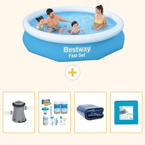 Bestway Bestway Fast Set Ronde - 305x66 cm - 5-pièces S188 (1/5)