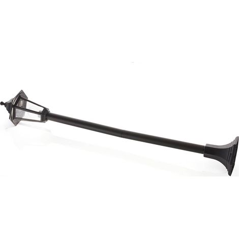 Lindby – Borne lumineuse extérieure Nane 122 cm – Résistante à l'eau de mer – E27 – Pour éclairage jardin et terrasse (1/5)