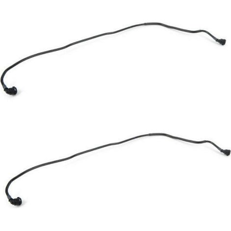 2X 17128570061 Tuyau d'eau - Tuyau flexible de ventilation du vase d'expansion, compatible avec F30, F32 et F87 (1/5)
