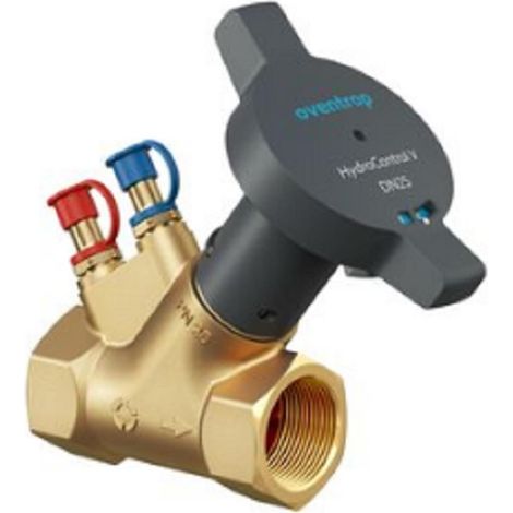 Robinet d'équilibrage HydroControl V - PN 25 - DN 20 - Filetage femelle - Kvs: 6.9