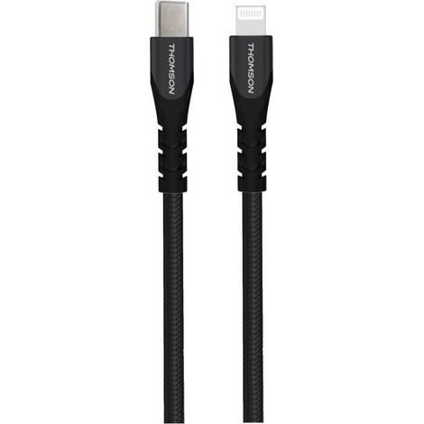 Cavo - THOMSON - Ricarica & dati - USB-C a Lightning 3A - Certificato MFI - 1,5 m