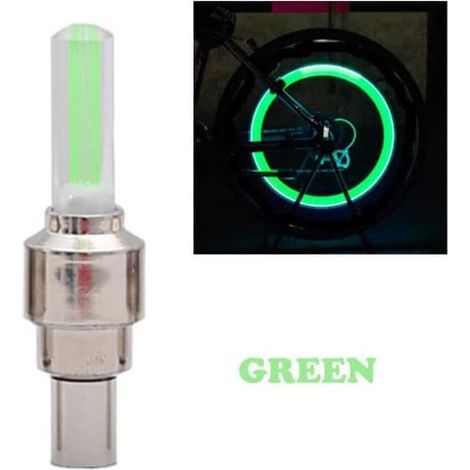 Accessoires pour roues - 2019 - Bouchons de valve clignotants à LED - 2 pièces - Universels (1/4)