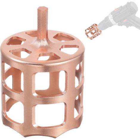 Tête D'arroseur en Acier Inoxydable 3.07 Pouces Taille efficace, Conception Compacte Compatible avec les Perceuses (1/5)