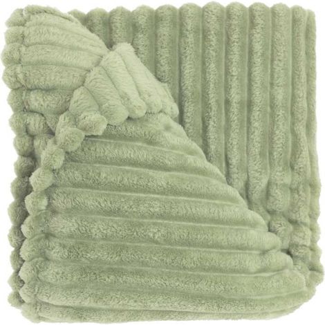Lemetex UNIQUE Living® Decke Lex 150 cm x 200 cm tea green
