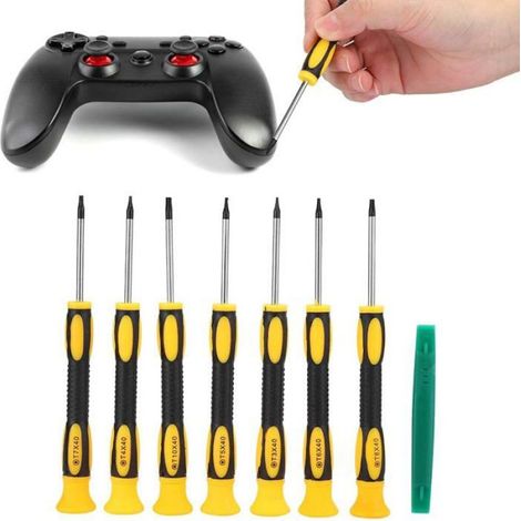 Outils De Retrait De Console - 8 Pièces - Pour Réparation Switch Et Xbox360 - Kit Tournevis Manuel (1/5)
