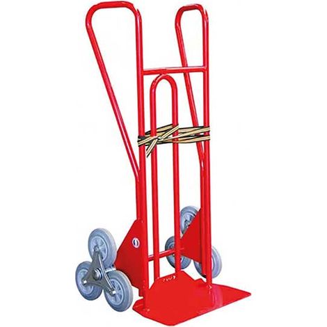 Diable 3 roues charge 250kg - Roues caoutchouc gris non tachant - 810210033
