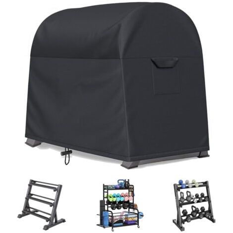 Housse de support d'haltères, housse de protection anti-rayures, protection portable pour support d'haltères de gym, housse de support de poids intérieur, housse de support d'haltères d'extérieur (1/5)