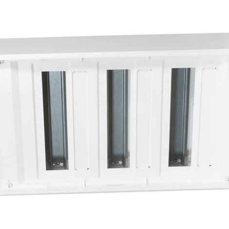 [NEUWERTIG] B-Ware F-Tronic Kleinverteiler Aufputz VISION36+6 42 Teilungen 3 Reihen weiß 305x515mm (1/2)