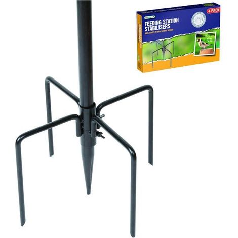 Gardman Wild Bird Garden Feeding Station Stabilisers Feet Spikes A04387