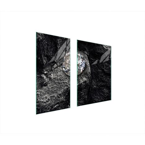 GLASSCHUTZPLATTE BOARD 75x52 DIAMOND (1/5)