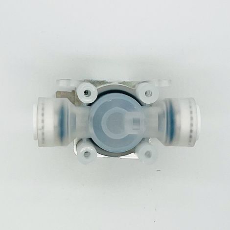 Accessories for the fully automatic washing machine FPD-360D: Water inlet valve, water inlet switch, solenoid valve, single valve, new original part. (1/4)