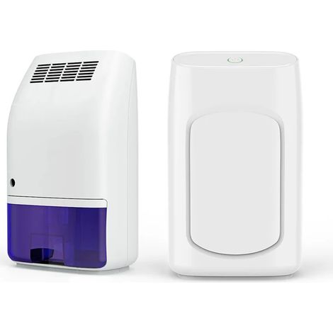 (M1) Déshumidificateur ultra-silencieux, adapté aux armoires, à l'usage domestique et aux maisons, déshumidificateur de 700 ml. (1/5)