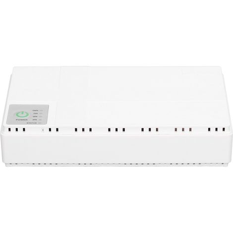 Mini-USV-Akku mit 10400 mAh, 5 V, 9 V, 12 V PoE, 15 V, 24 V Ausgang, unterbrechungsfreie Stromversorgung für Router und Modem, 85–265 V, EU-Stecker (1/5)