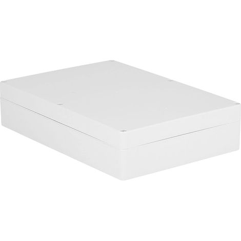 Boîtier de Jonction IP65 étanche F6 Couvercle Inférieur Boîtier en Plastique Boîtier de Projet électronique Extérieur pour Boîtiers de Commande/armoires 263 X 182 X 60 Mm / 10,4 X 7,2 X 2,4 Pouces (1/5)