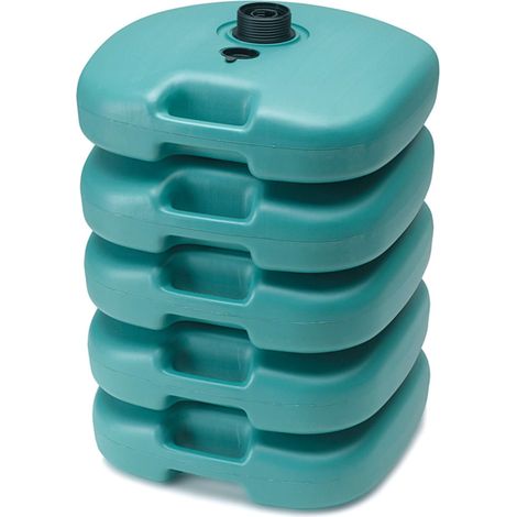 Base per ombrellone blu