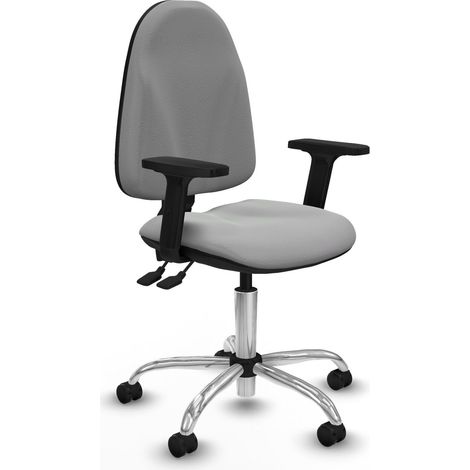 Piqueras y Crespo Silla Moderna Confort gris claro oficina