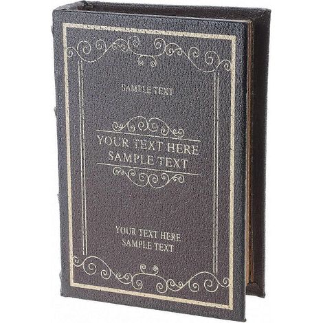 Set mit 6 dekorativen Attrappenbüchern, Nachbildungen von Büchern für Regale, Aufbewahrungszubehör, Bücherregal-Ornamente, Vintage-Imitationen von Bucheinbänden (1/5)