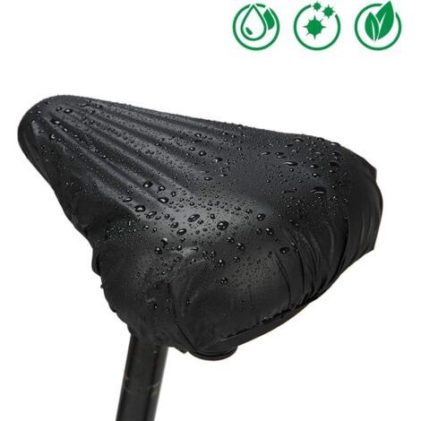 Housse de selle de vélo, lot de 2 housses de selle pour vélo, housse de selle élastique et imperméable-AquaForge (1/4)