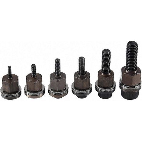 Kit de 6 outils de rivetage manuel avec écrous M3 M4 M5 M6 M8 M10, pose facile et rapide (1/5)