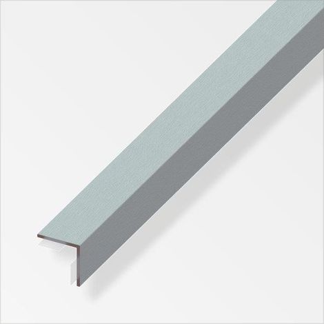 angolare autoadesivo 15x15 alluminio inox - 1 metro. (1/2)
