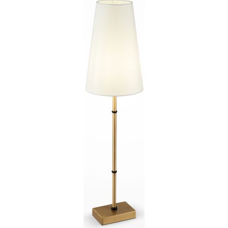 Zaragoza Lampe de table en laiton, 1 lumière, E14 (1/3)