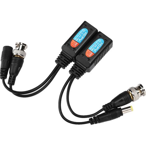 8-MP-Twisted-Pair-Transceiver CVI/AHD/TVI/CVBS mit 12–48-V-Video-Power-Balun (1/5)