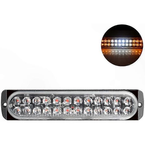 Feux de position latéraux 24 LED pour bateau, camion, remorque, camping-car, étanches 12V, indicateurs avant/arrière, lampes de gabarit. (1/5)