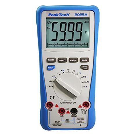 Strumento di misura elettronico PeakTech 2025 a true rms auto range (1/4)