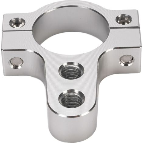 CNC-gefräste Gabelklemme aus Aluminiumlegierung für Motorradlenkung, reduziert das Wanken und verbessert die Stabilität für 26-27-mm-Gabeln – Crezuo