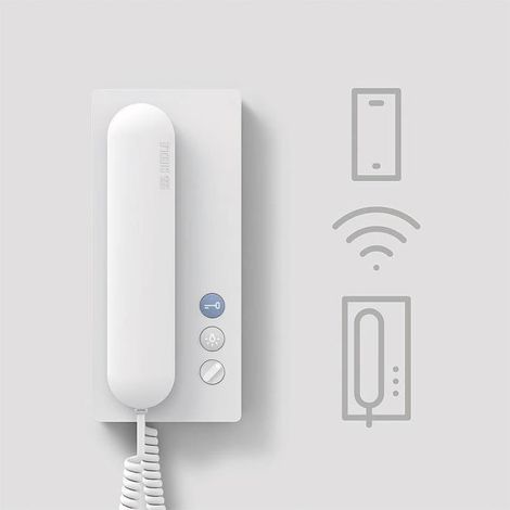 Siedle IQ HTA interfono mural blanco con WLAN Bluetooth (1/2)