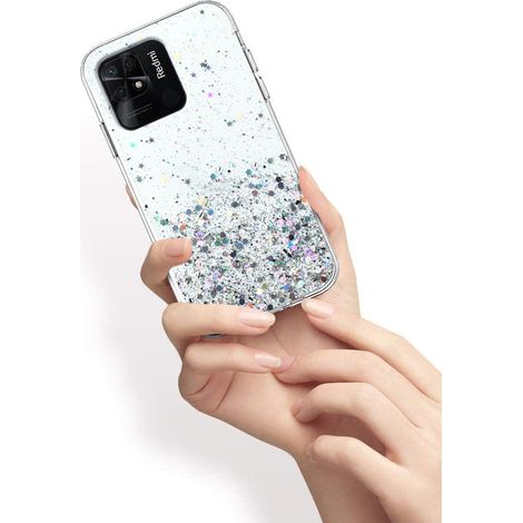 Funda para Xiaomi Redmi 10C, brillante, transparente (1/3)