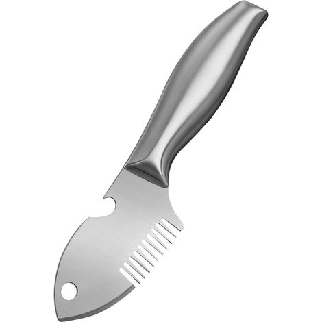 Éplucheur Acier Inoxydable Multifonction pour Couper les Oignons avec Décapsuleur et Râpe Intégrée Outil de Cuisine Pratique (1/5)