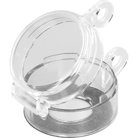 Capot Transparent PC 22mm pour Bouton d'Arrêt d'Urgence, Protecteur Interrupteur Sécurité BS-01 (1/5)