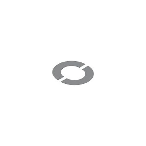 Rosace plate Kerastar, 2 pièces, étroite, 150 mm