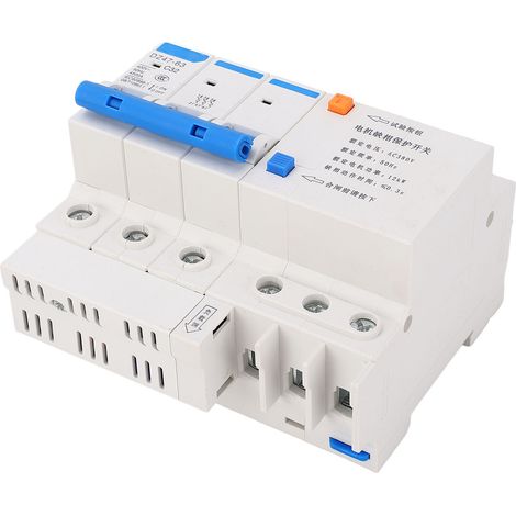 Protection contre la perte de phase du moteur, interrupteur de Rail de Type 3P, protecteur pour pompe, souffleur d'air, 32A, 380V (1/5)