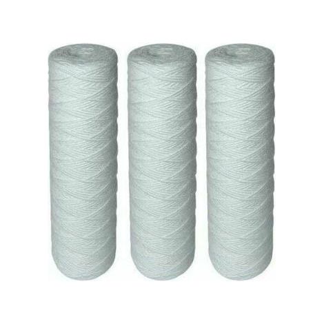 Cartuchos de filtro de agua, incluidos los cartuchos enrollables, capaces de filtrar sedimentos de tan solo 25 micras. (1/5)