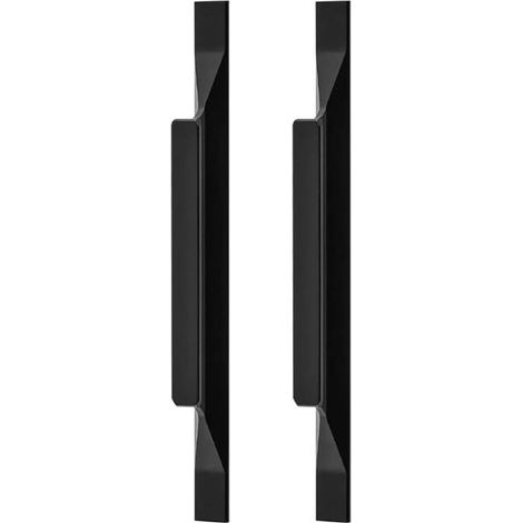 2x Poignées Européennes en Alliage D'aluminium Armoires de Cuisine Tire Poignées de Penderie Tirette Longueur Totale 200mm, Distance du Trou 128mm (1/5)
