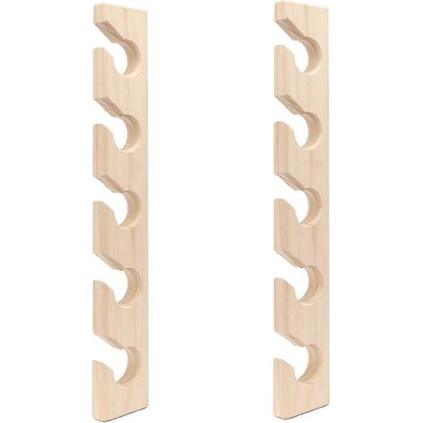 porte-chapeaux muraux en bois pour casquettes de baseball (1/5)