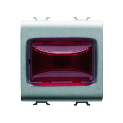 VOYANT SAILLANT ROUGE 3W 2M TITANE GEWISS GW14633