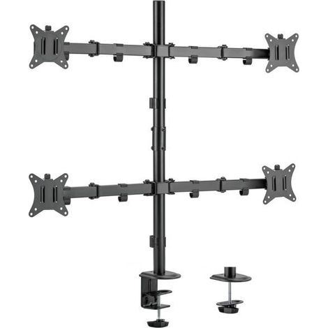 Equip 650159 Flachbildschirm-Tischhalterung 81,3 cm (32") Schwarz Tisch/Bank