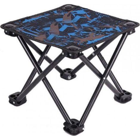 (Camouflage) Tabouret de Camping Tabouret Pliant Portable Chaise Portable Mini Tabouret Pliable Tabouret de pêche pour Adultes Pêche Randonnée Jardinage et Plage avec Sac de Transport (1/5)