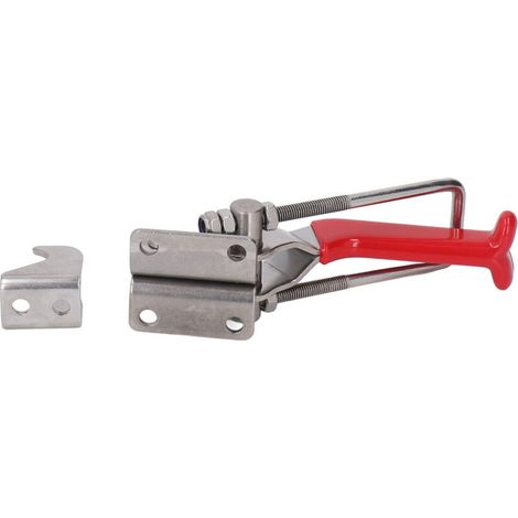 Toggle clamp, force retention capacity, opening latch, quick-release latch type, 900kg heavy-duty latch, stainless steel construction (1/5)